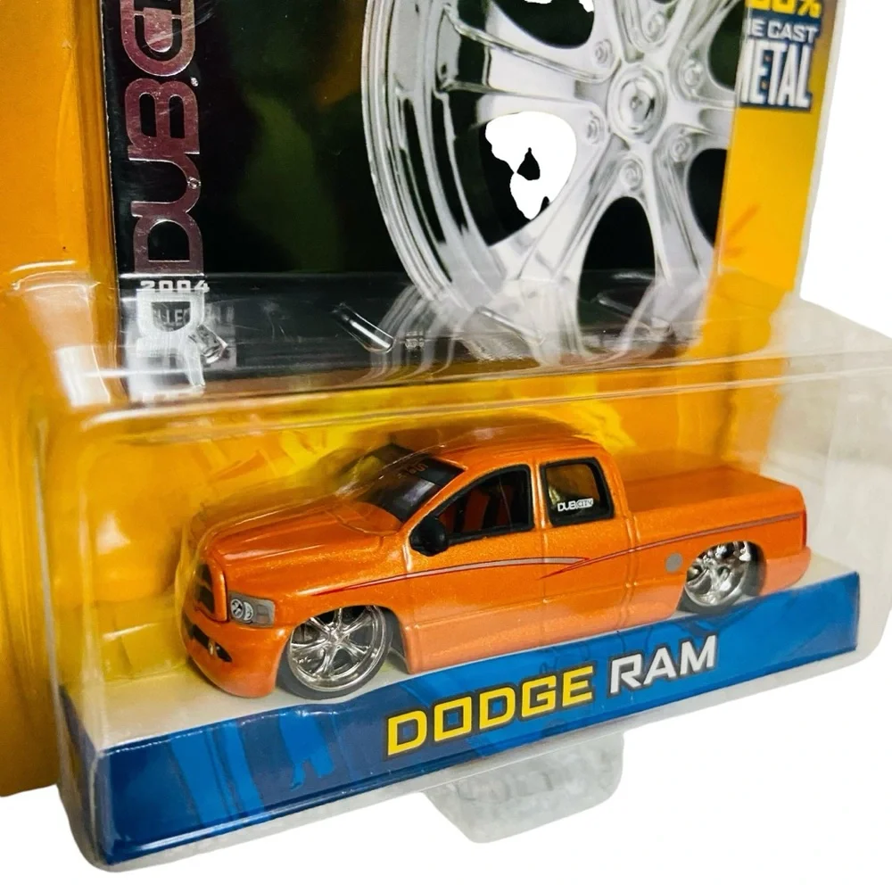 Dub City Dodge Ram 1:64 Jada Toys Orange